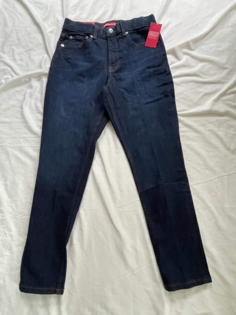 SPANXsculpt Denim Jeans Women's ReDefine Ankle Skinny, Blue, Size 10 Petite